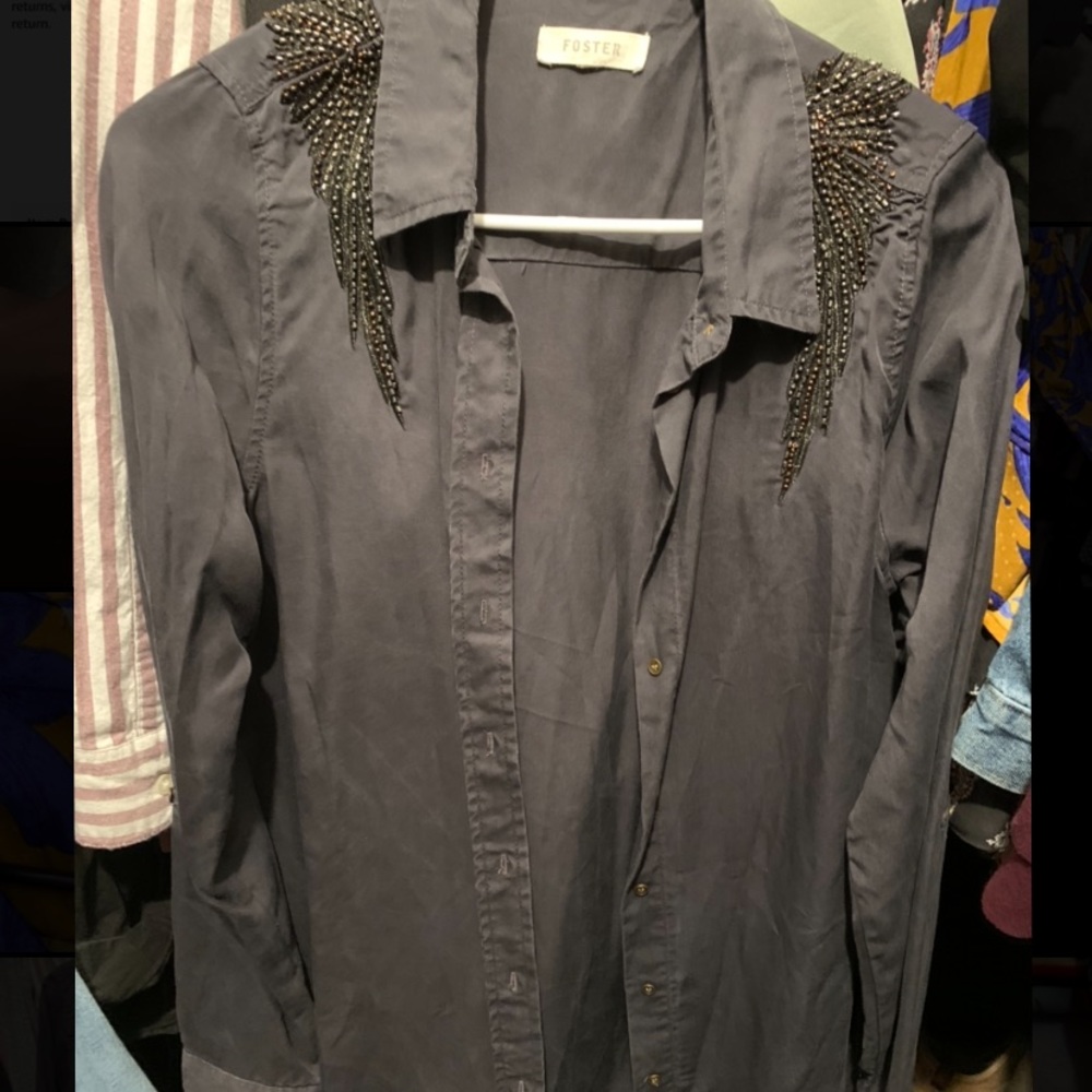Grey blouse